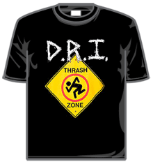 THRASH ZONE SIGN