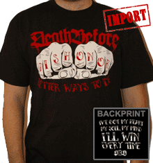 DEATH BEFORE DISHONOR - KNUCKLES