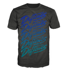 DEFTONES - SCRIPT BLUE FADE