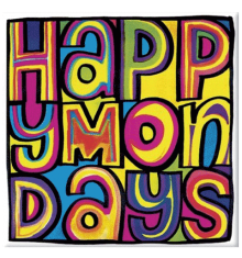 HAPPY MONDAYS - DAYGLO LOGO